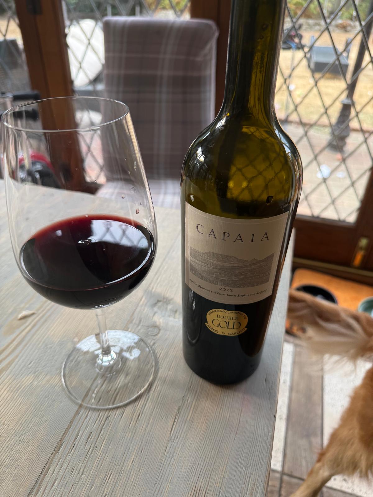 South African red wine